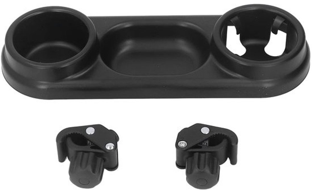 Dailygoods- Snacktray Met Bekerhouder - Grote Capaciteit - Universele Compatibiliteit - Multifunctionele Opbergbox - Isolatie Voor Drankjes - Organisatie Voor Snacks - Snackhouder