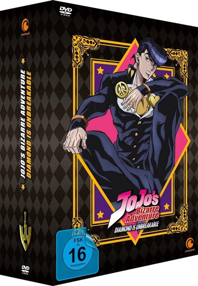 Anime Serie: Bizarre Adventure Deel 4: Diamond is Unbreakable - Compleet - 6 DVD's