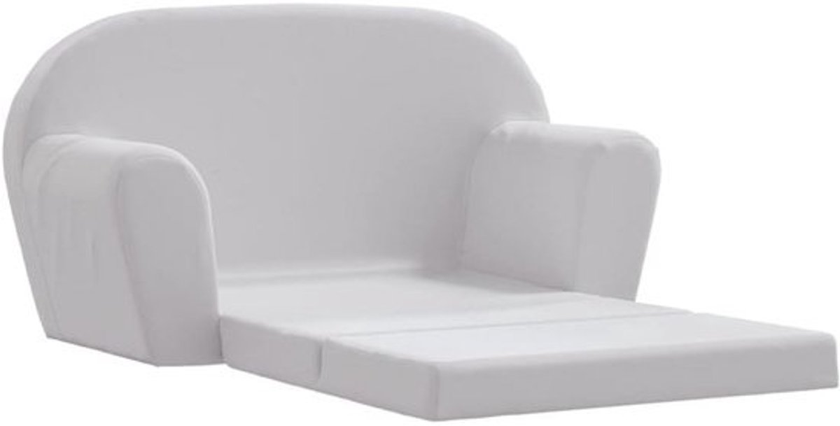 Opvouwbare Kinderfauteuil en Lounger - Comfortabele Kindermeubels Grijs