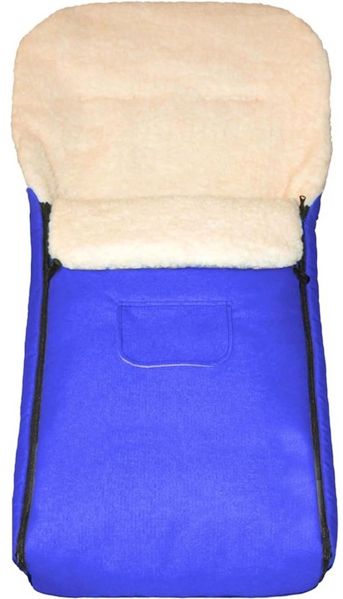 Thermovoetenzak voor Baby's 105 cm - Lamswol en Polyester - Geschikt voor Buggy, Kinderwagen en Slee