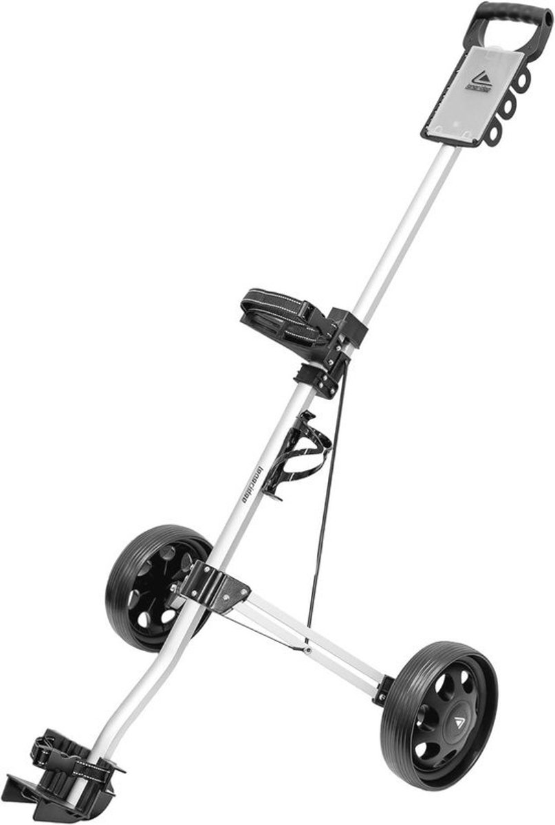 Lichte Golftrolley met 2 Wielen en Scorekaarthouder