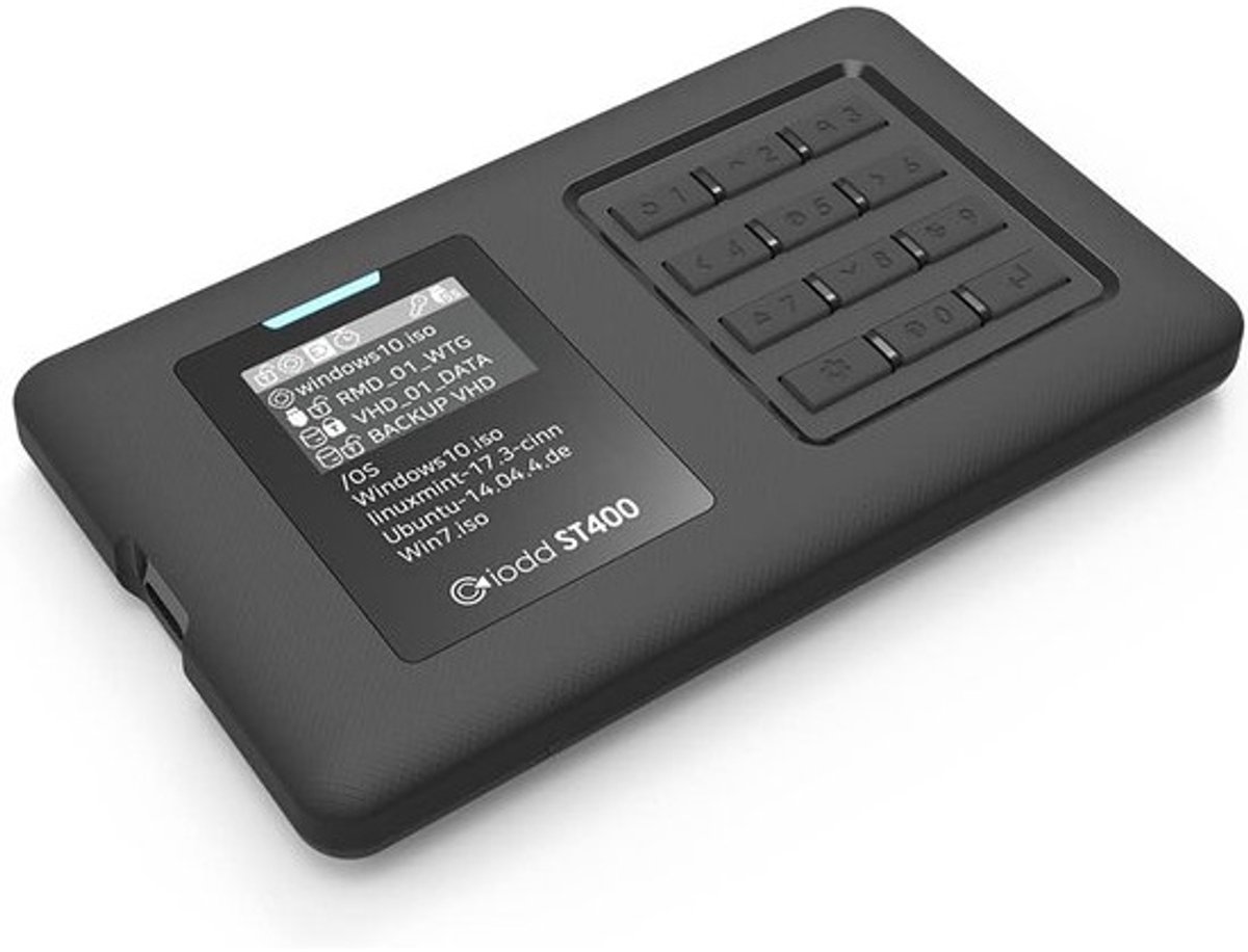 2,5 inch Externe Behuizing voor SSD/HDD met USB-C, Opstartbaar Virtueel ODD/HDD en AES256 Encryptie