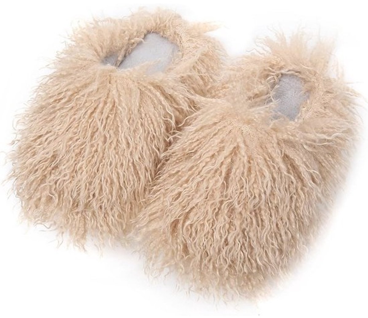Fuzzy Faux Fur Slippers voor Dames en Meisjes - Luxe Pluizige Pantoffels voor Binnen en Buiten