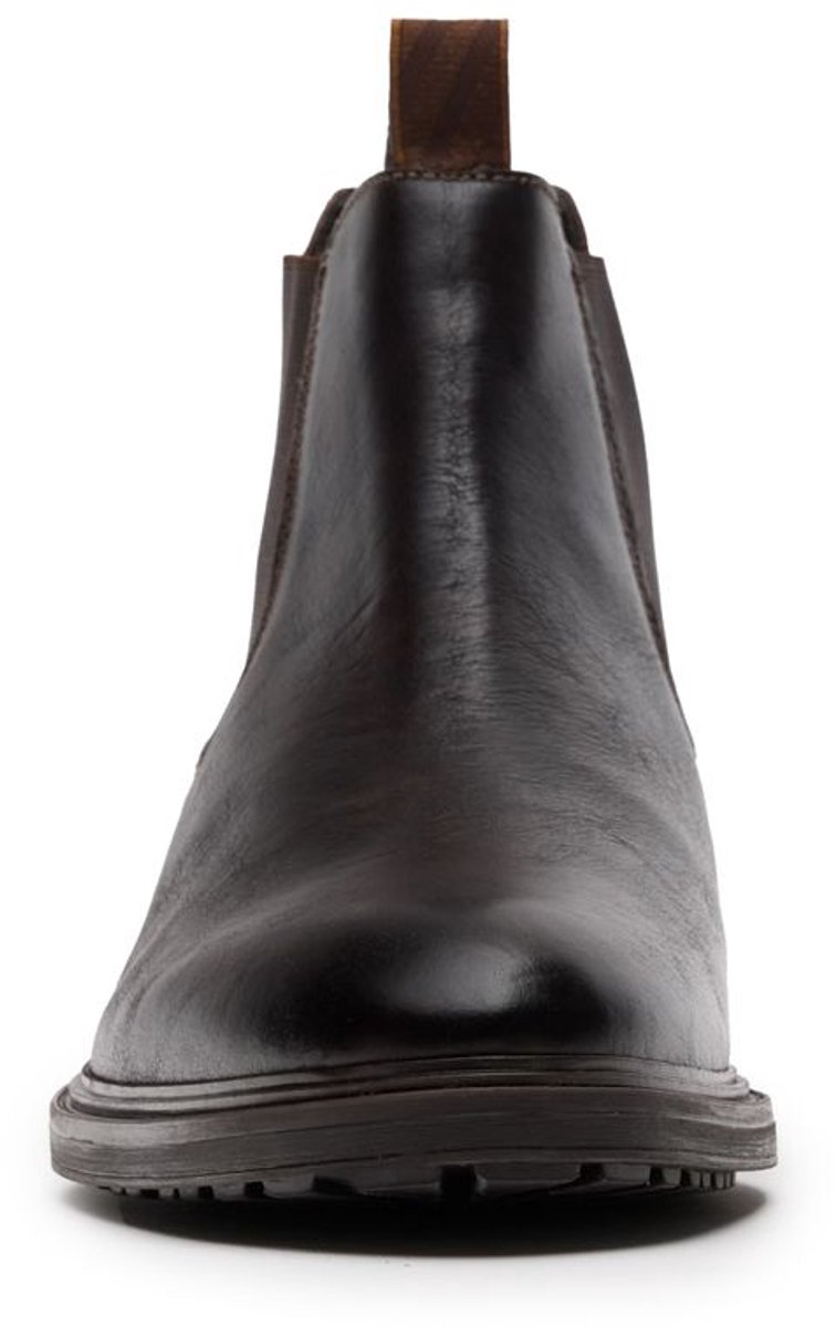 Van Lier - Heren - Zwarte Bern leren chelsea boots - Maat 41