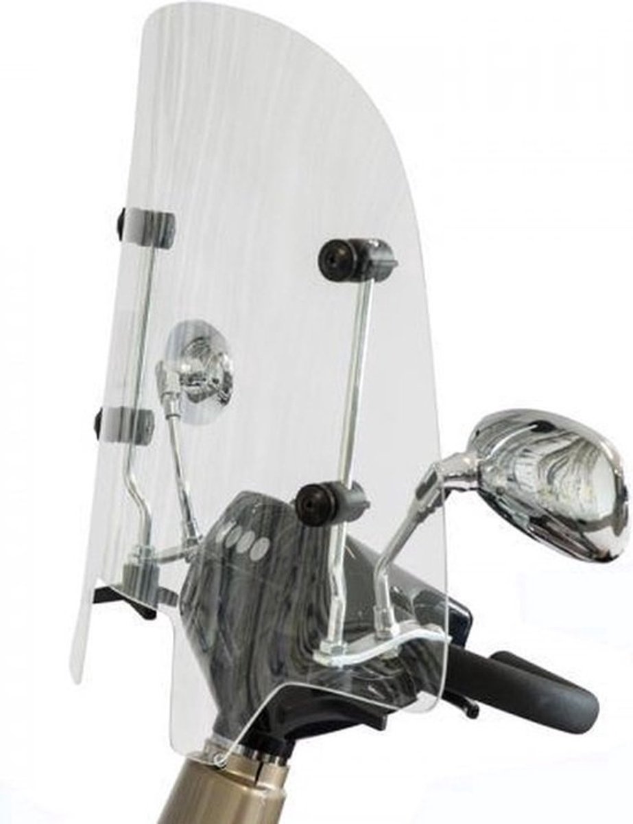 Universeel Hoog Windscherm voor Scootmobielen - Optimale Bescherming