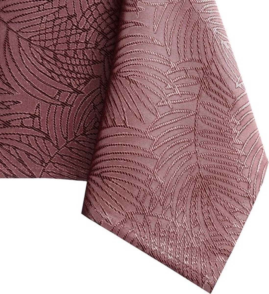 Waterafstotend Tafelkleed Oud Roze Linnenlook Onderhoudsvriendelijk 140x240 cm