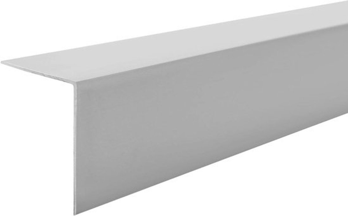 PVC Hoekprofiel - Kunststof Randbescherming - Meubels Beschermen - Zelfklevend - 150 cm - Grijs
