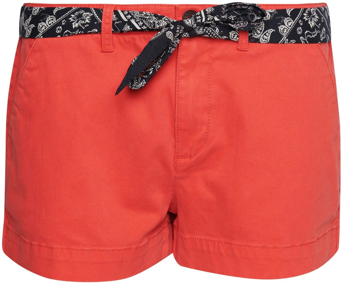 Superdry Chino hotshort Dames Korte broeken Rood