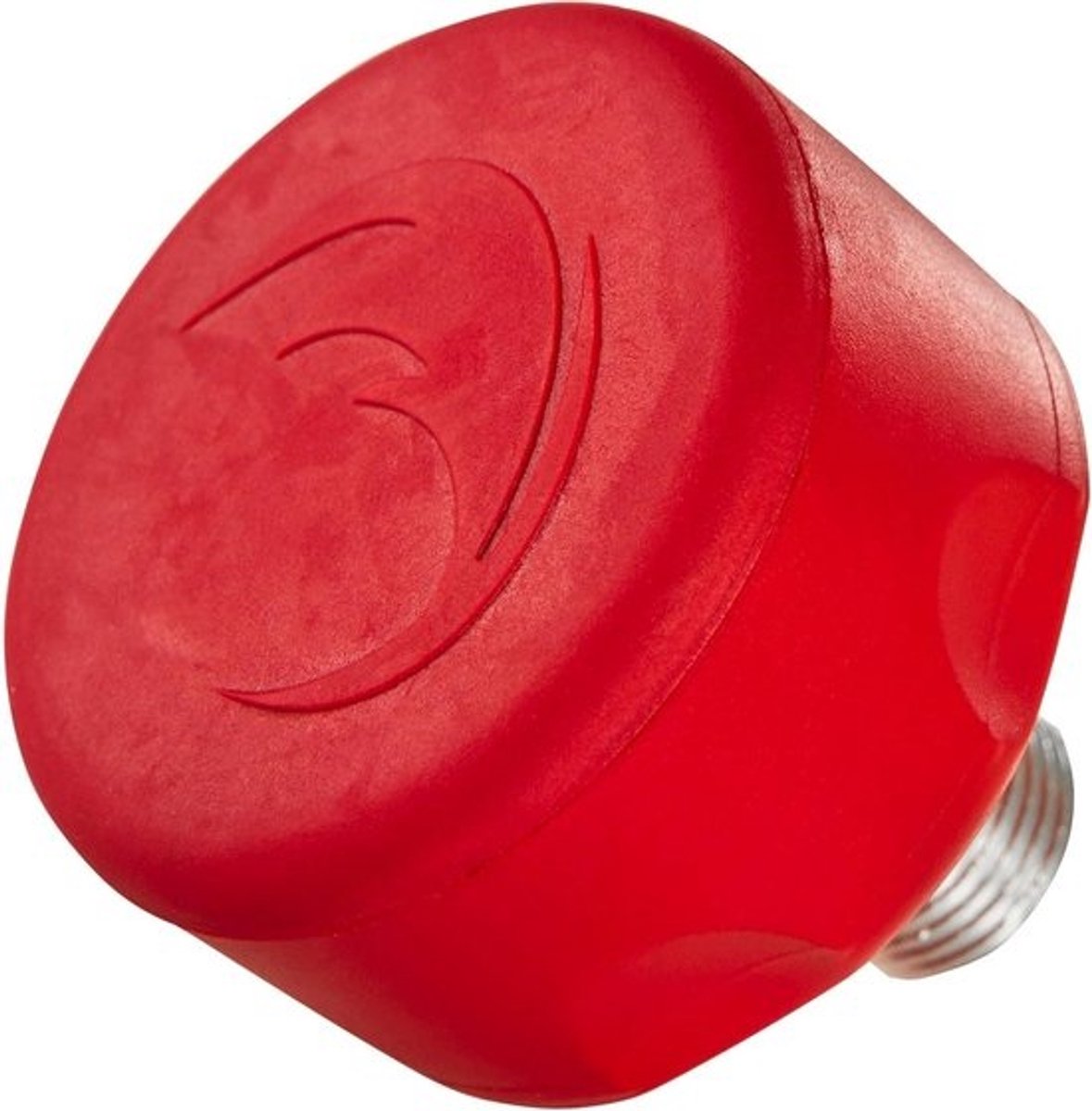 Rolschaatsstopper - Remblokken Rolschaatsen - Veilig Remmen - Korte Steel - 2 Stuks - Rood