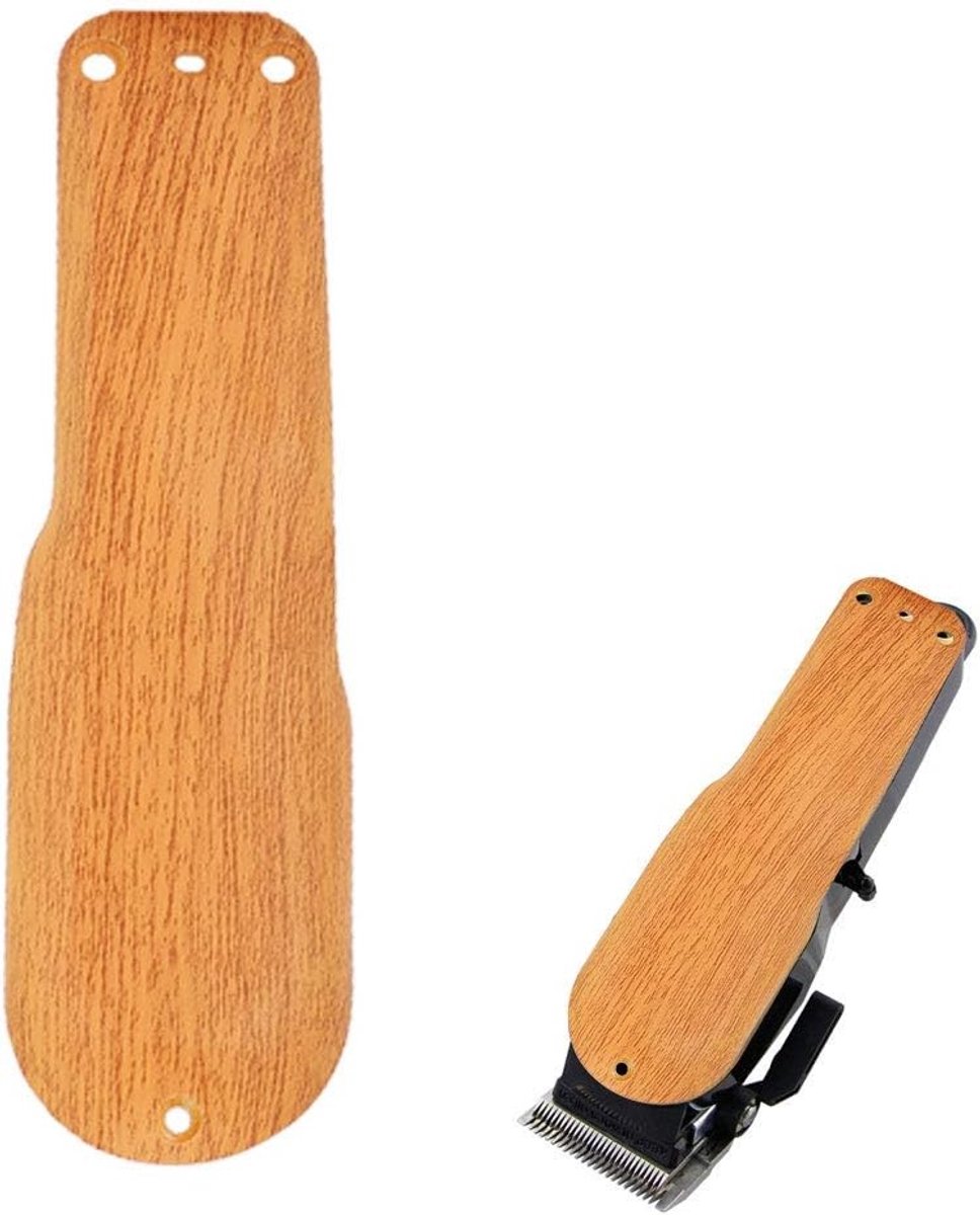 Vervangende beschermkap voor haartrimmer, accessoires voor draadloze trimmers, duurzame en stijlvolle behuizing in houtlook