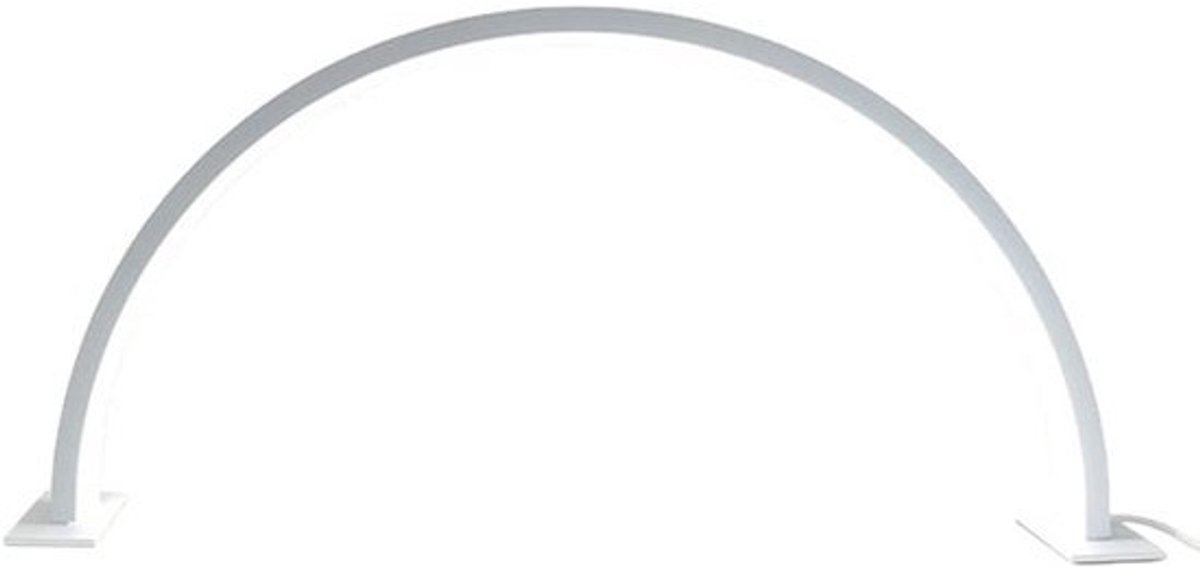 Halve Maanlamp - Manicure Verlichting - Schoonheidssalon Werk - 3 Kleurmodi Instelbaar - 39 x 21 x 3 cm - Wit