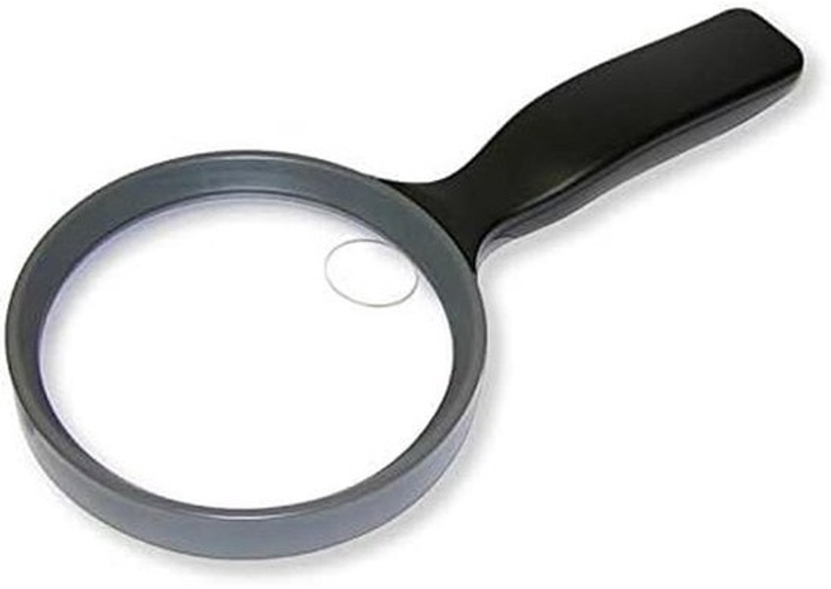 Handloep 4x Vergroting met Spotleeslamp - 110mm Acrylglas