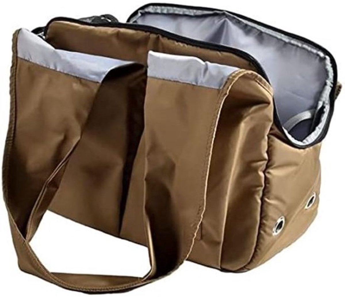 Katten- en Hondenrugzak voor Huisdieren - Draagtas met Schouderriem 40 x 20 x 30 cm (max. 6 kg)