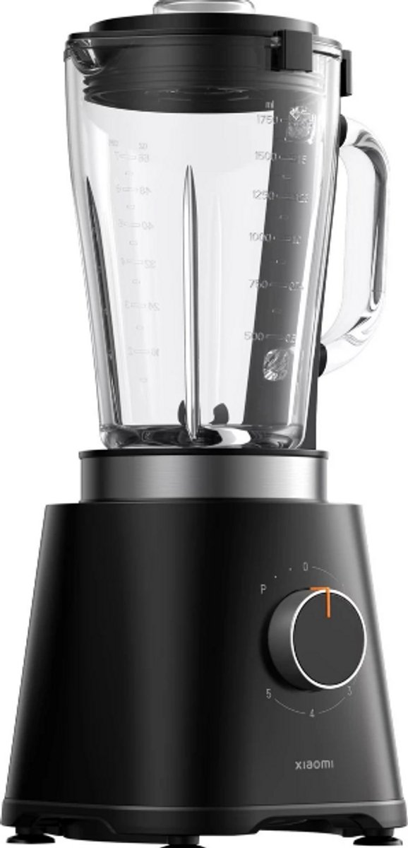 Blender 1,75L - Krachtige Smoothie Blender - 6 Snelheden - Voor Smoothies, Shakes, Soepen en Sauzen - Zwart van Blender — afbeelding 4