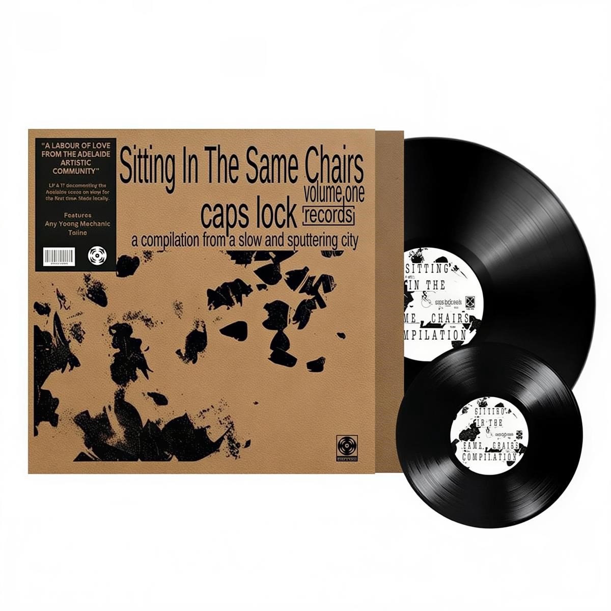 Caps Lock Compilation - Sitting In The Same Chairs (LP | 7" Single)
