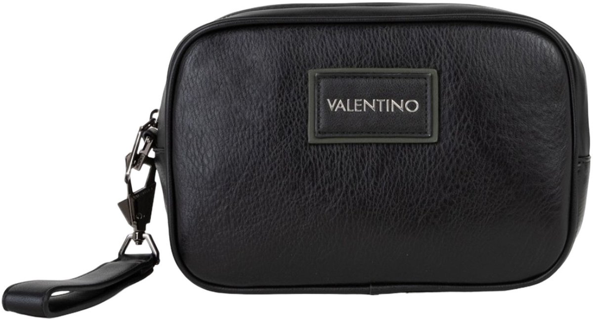 VALENTINO toilettas Hyper Soft Cosmetic Case Nero zwart