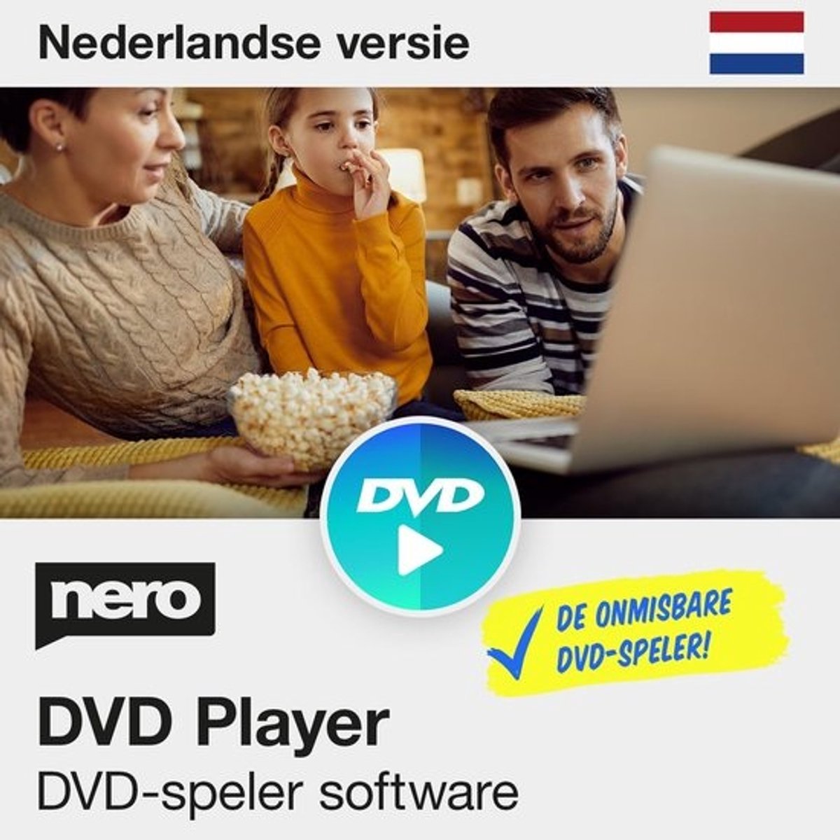 DVD Speler Software - Media Afspelen - Onbeperkt Licentie - Films en Discs - 16 x 11.5 cm