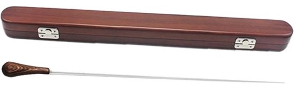 Houten Dirigeerstok - Dirigent Stok - Muziek Uitvoering - Inclusief Opbergdoos - 37 cm Lengte