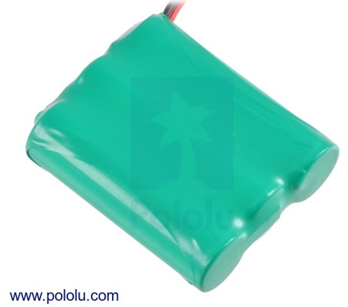 Rechargeable NiMH Battery Pack: 3.6V, 2200mAh, 3x1AA Cells, JR Connector Pololu 2220