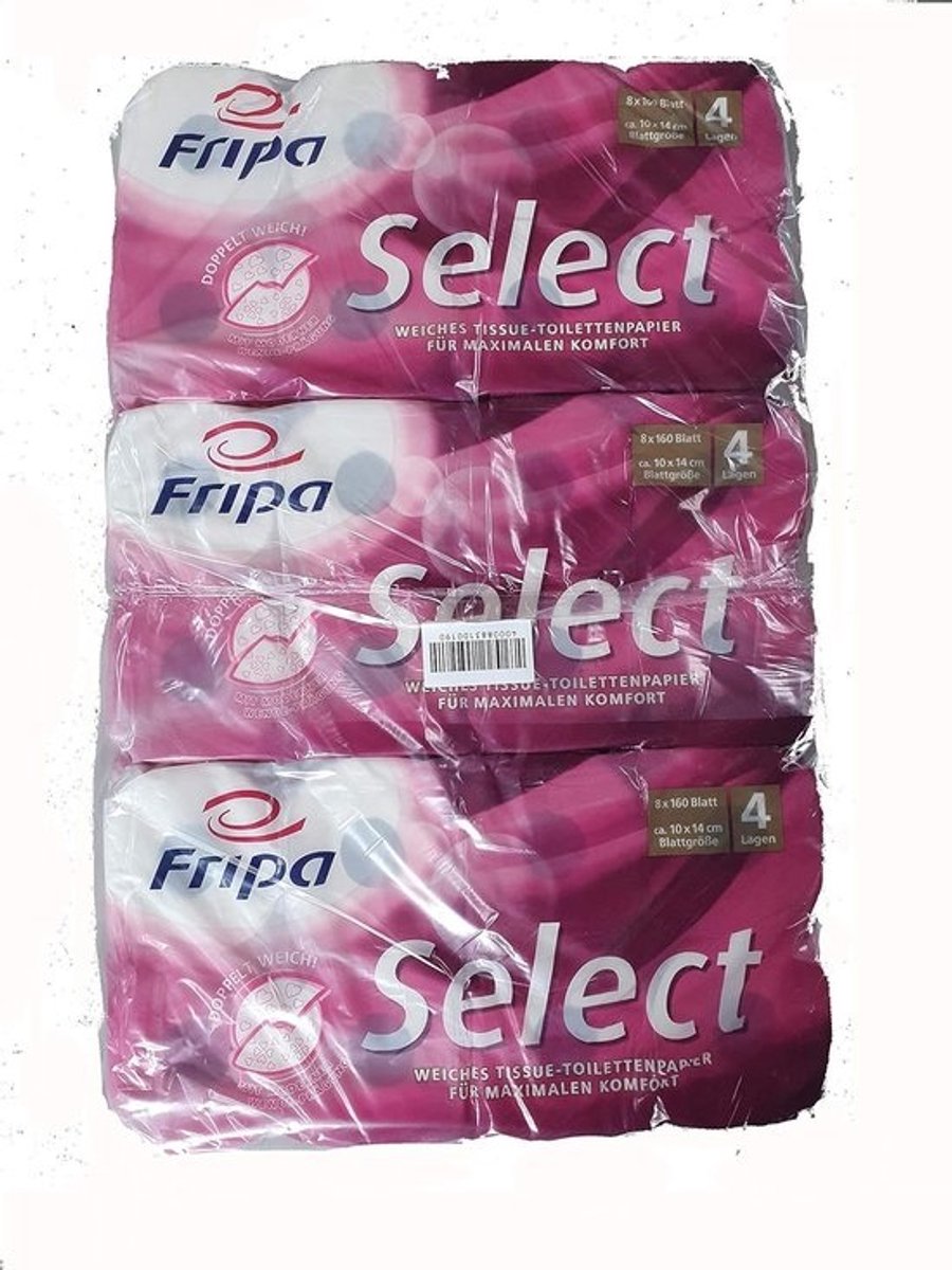 Toiletpapier 4-laags - Zacht papier - Dagelijks gebruik - Extra zacht comfort - 48 rollen - Wit