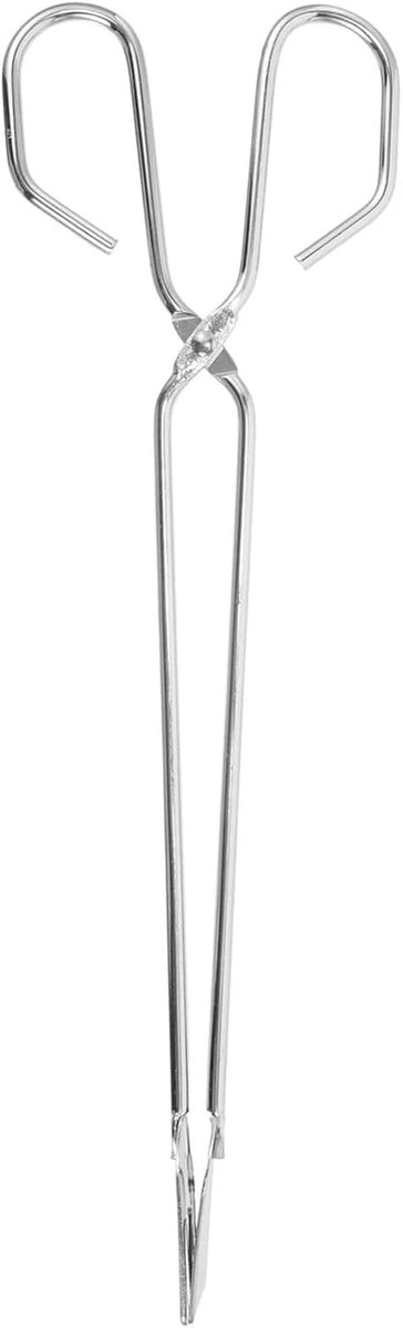 Vuurkorf Tang - Kampvuurtang Grilltang - Outdoor Koken - Lange Handgreep - 31 cm - Zwart