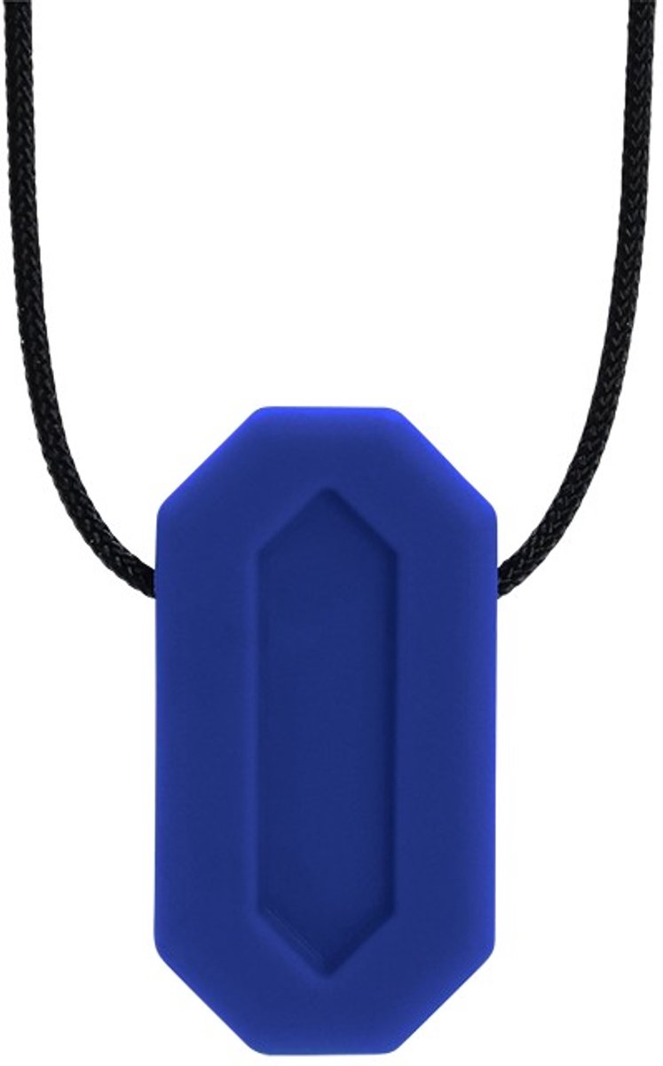 ARK Therapeutic kauwsieraad MiniBite donkerblauw sensorisch speelgoed.