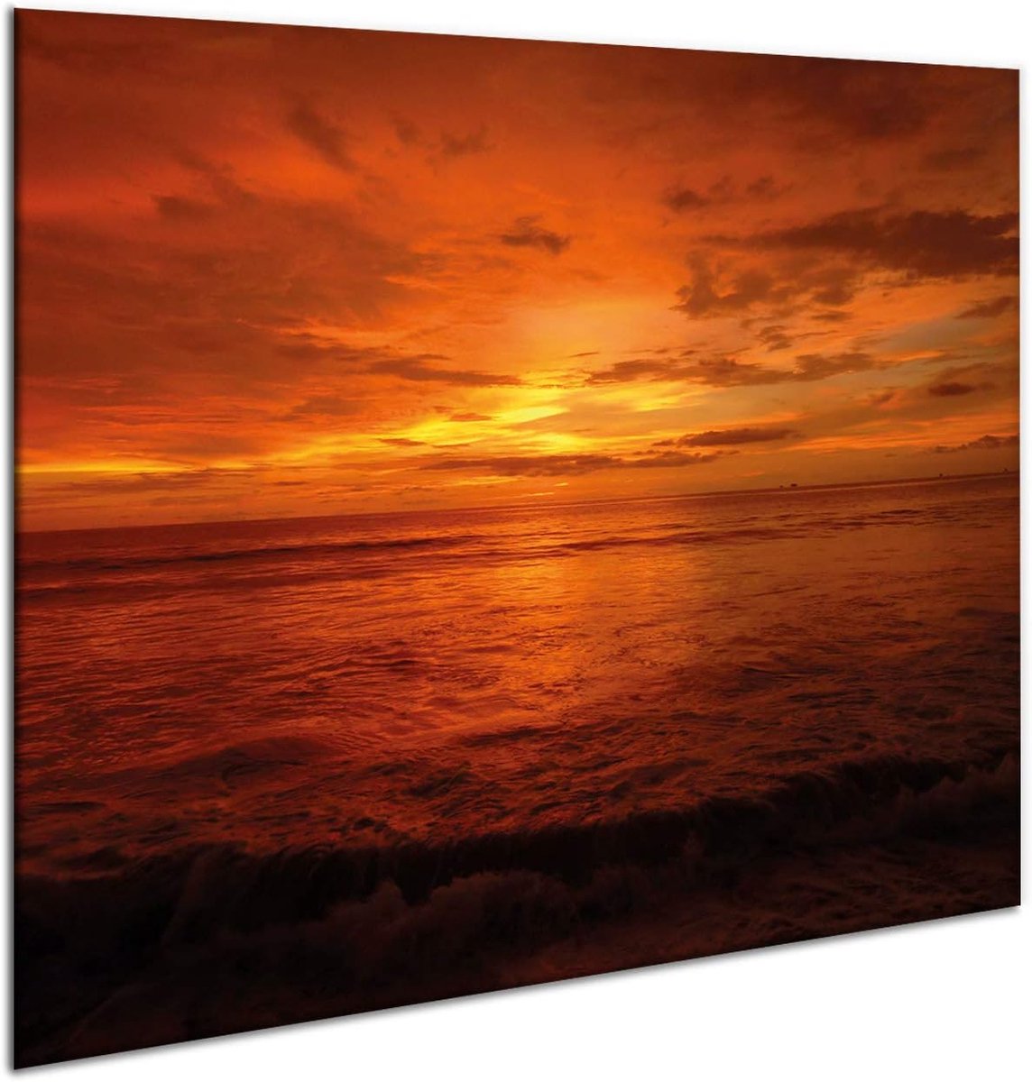 Universele Afdekplaat - Snijplank Kookplaat - Werkblad Beschermen - Gehard Glas - 60 x 52 cm - Transparant