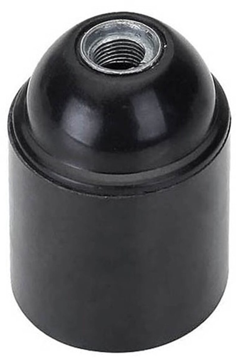 VITO Lamphouder E27 Bakeliet - Schroefdraad - Zwart - E27 fitting