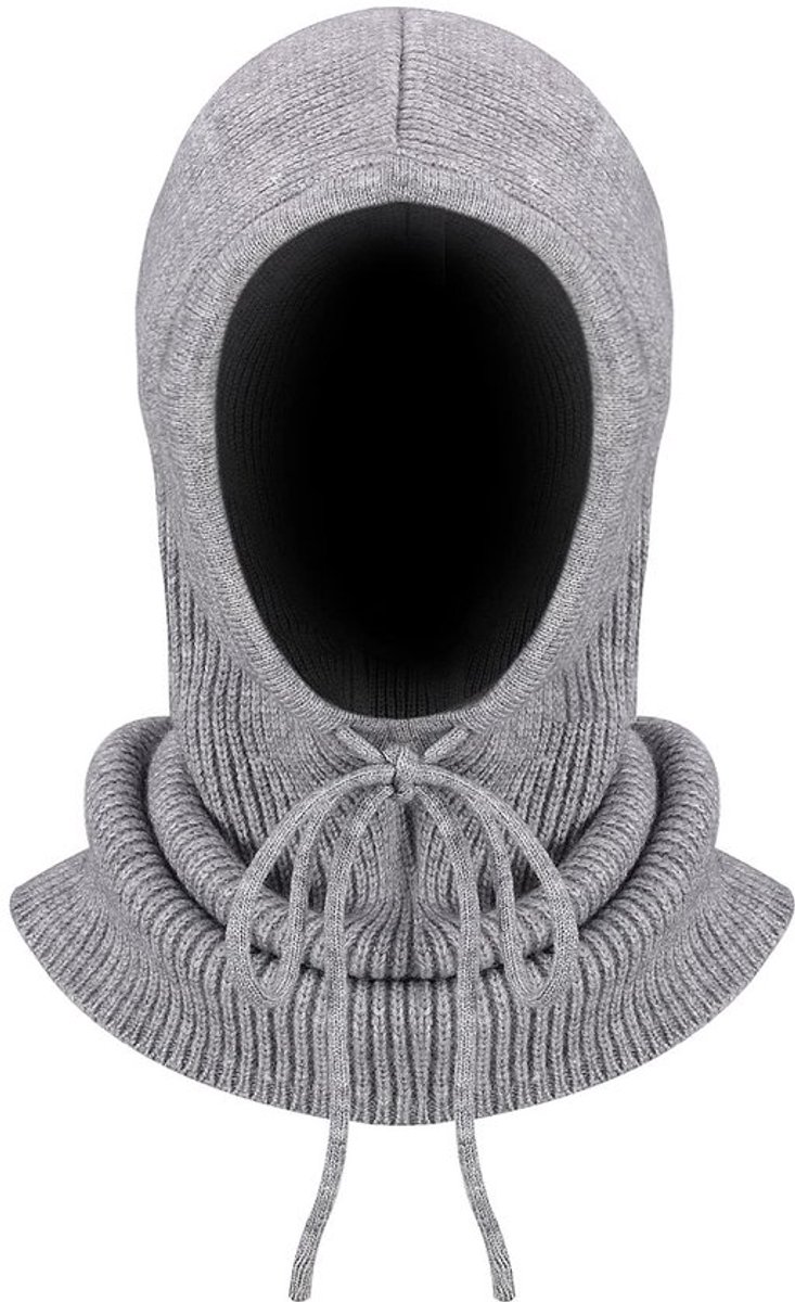 Gezichtsmasker en bivakmutsDailygoody multifunctioneel Grijs