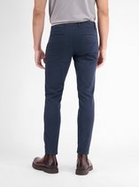 LERROS Chino met stretch, comfortabele pasvorm , Maat: W34_L32 , Kleur: CLASSIC NAVY , 98% katoen, 2% elastaan
