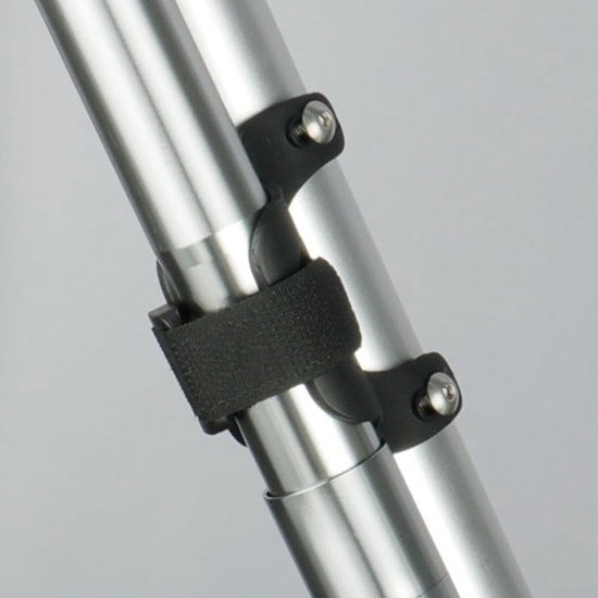 Fietspomphouder Clip - Pompbevestiging Frame - Fietspomp Meenemen - Robuuste Nylon Constructie - 18 Gram - Zwart — afbeelding 2