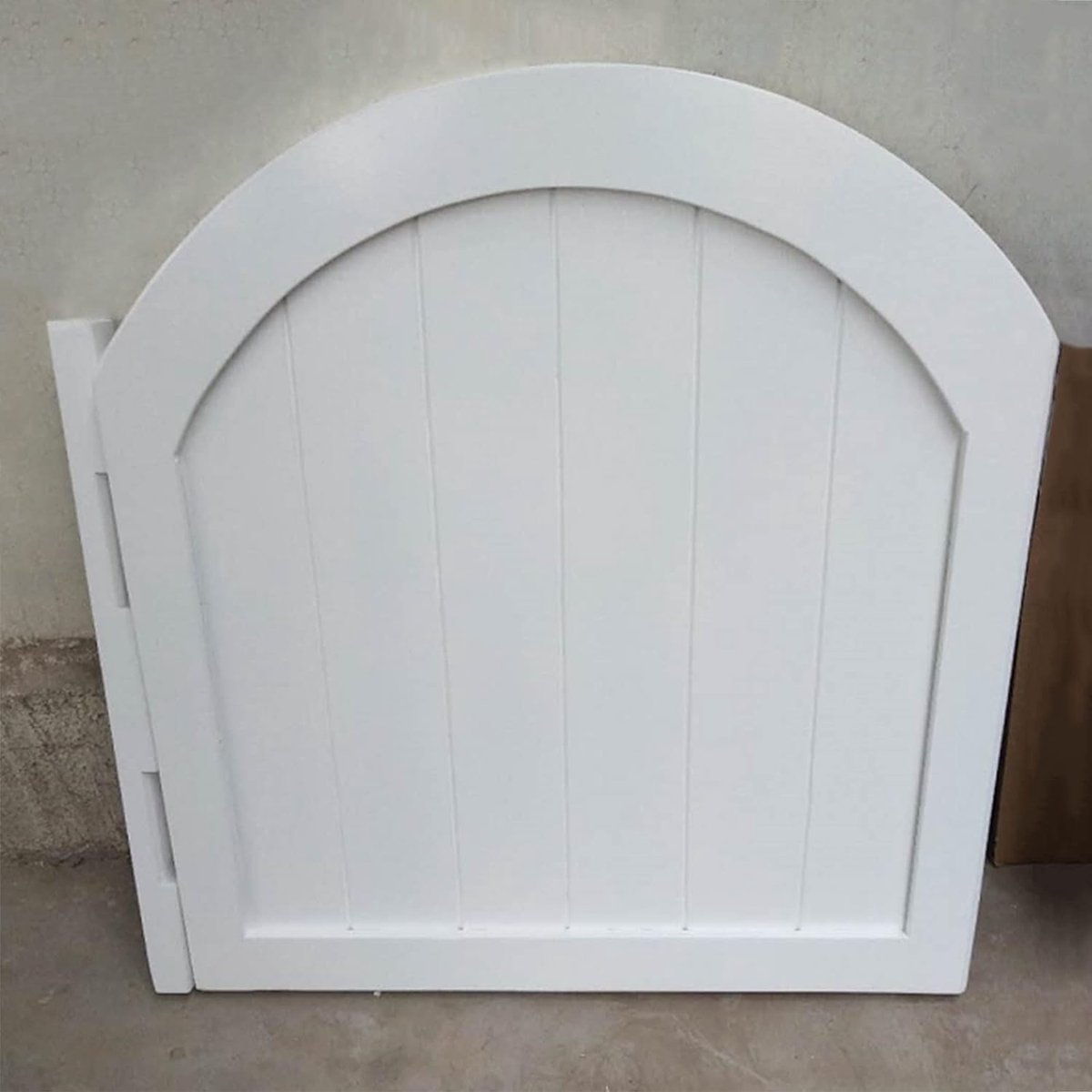 Houten Deuren - Binnendeuren - Ruimtes Verdelen - Massief Hout - W80xH90cm - Naturel