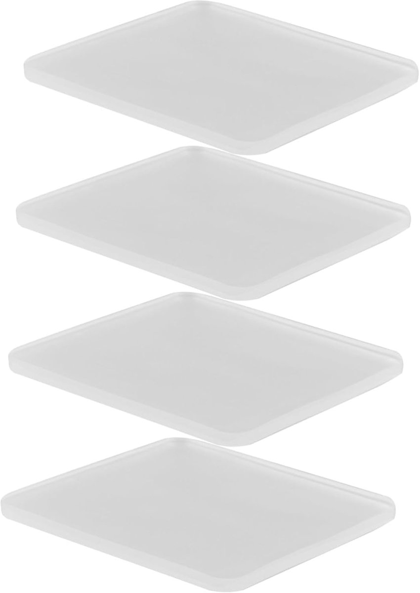 Transparante Gelpads - Anti-slip Meubelbeschermers - Vloeren Beschermen - Herbruikbaar En Residu Vrij - 10 Stuks - Transparant