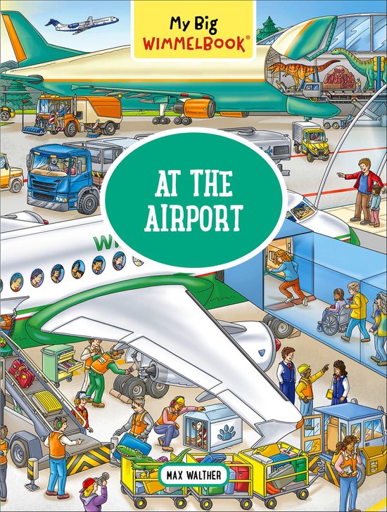 Kids Tell the Story - My Big Wimmelbook®—At the Airport - cover