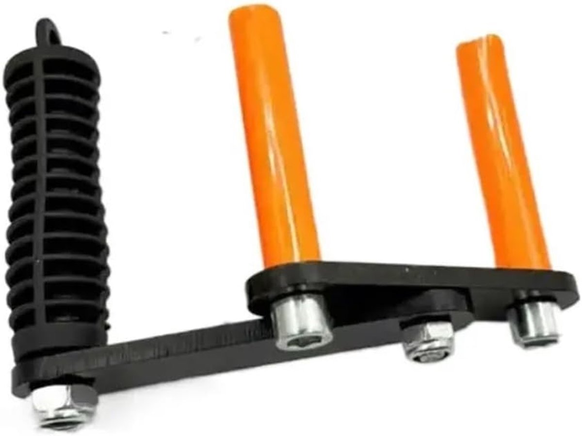 Paneeldrager Hefklem - Gipsplaat Lifter - Bouwplaats Werk - Ergonomisch Ontwerp - 12 cm - Zwart