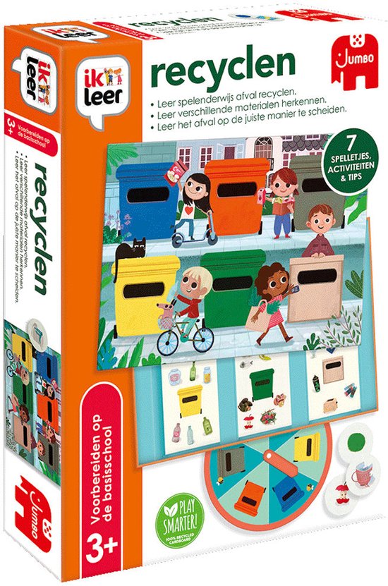 Jumbo - Ik Leer Recyclen - Educatief spel - Vanaf 3 jaar