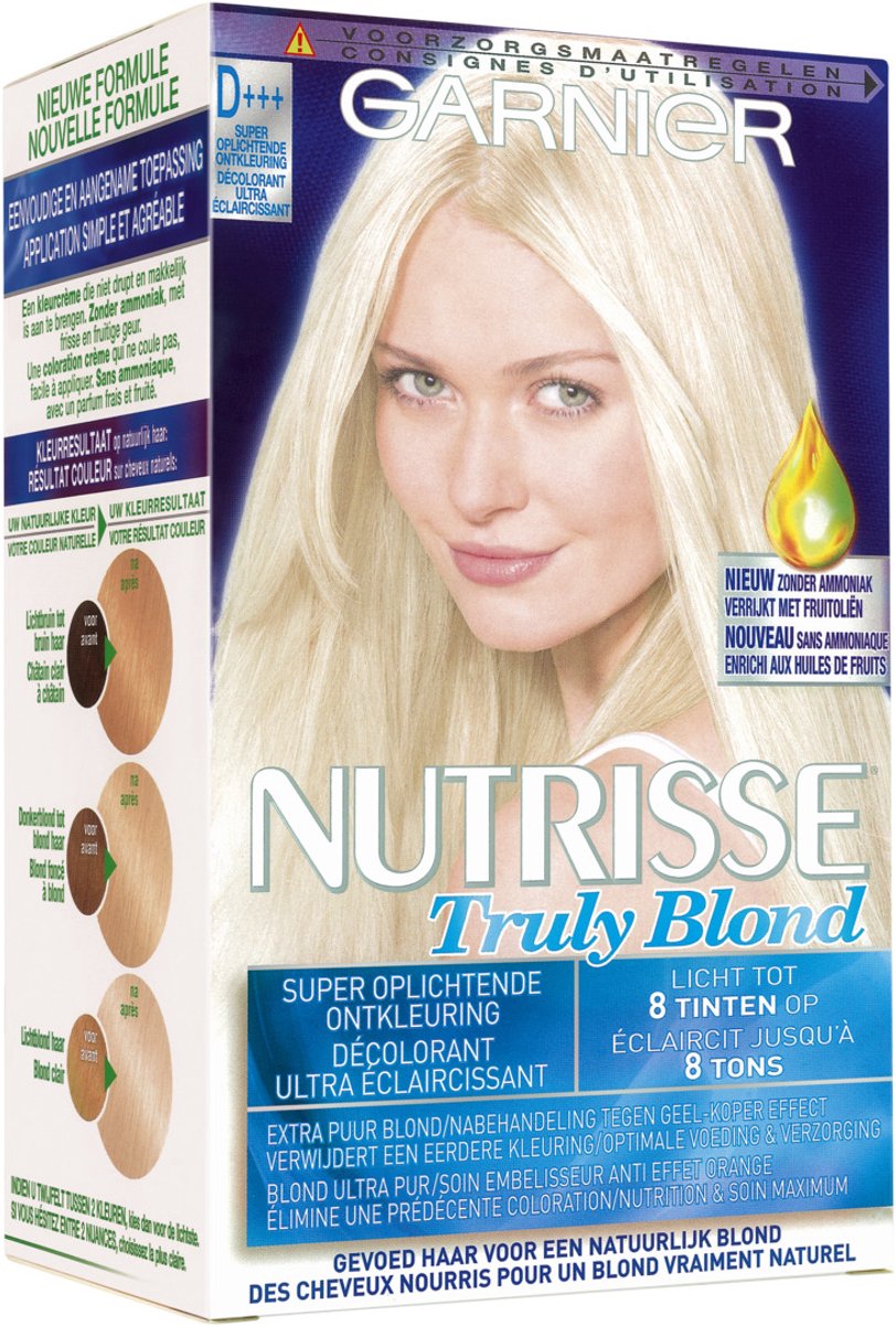 Garnier Nutrisse Ultra Blond Haarverf - D+++ Super Oplichtende Ontkleuring