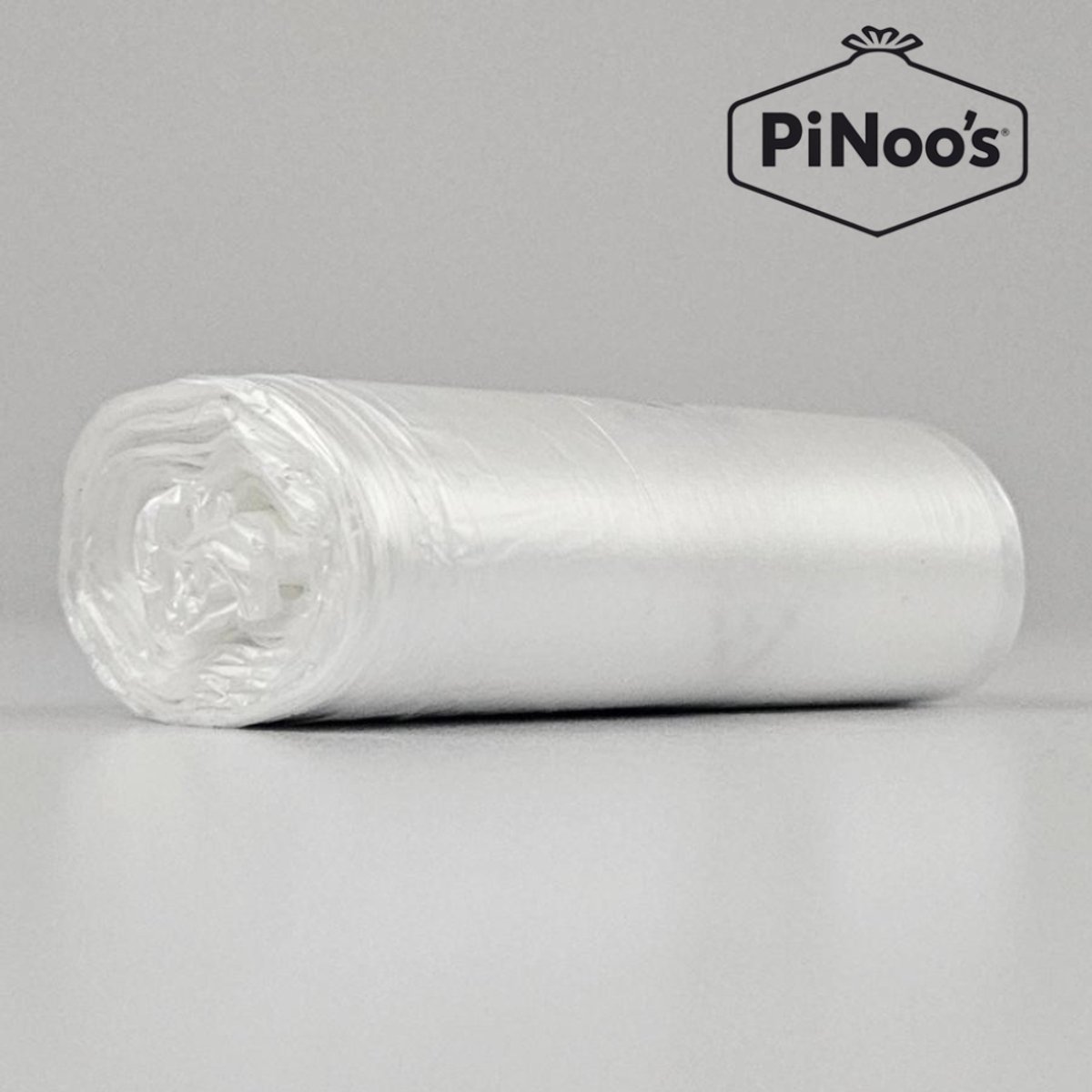 Transparante Vuilniszakken 4 Liter | 50 rollen à 50 zakken - HDPE-plastic | 5 My | 31x37 cm - Kleine vuilniszakjes 4 liter, Transparante zakjes 4L (03103701105D)