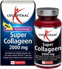 Lucovitaal Super Collageen 2000 mg tabletten met hyaluronzuur. Doos met 60 tabletten.