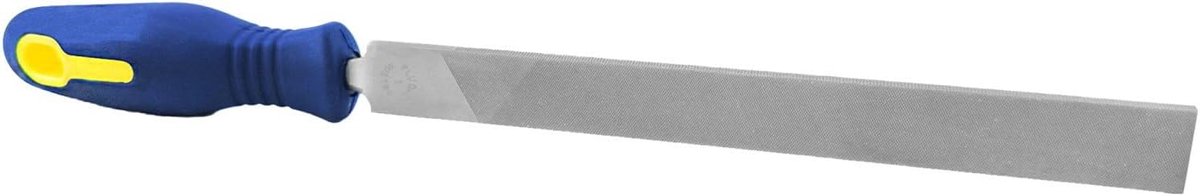 Platte Vijl - Precisie Vijl - Oppervlakken Gladmaken - Koolstoflegeringsstaal - 200 mm - Zilver