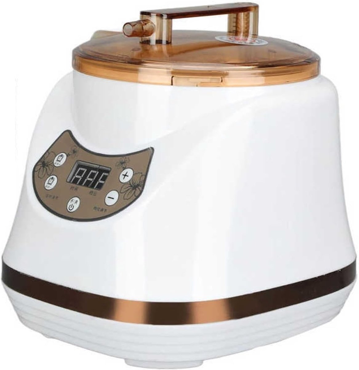 Stoomgenerator Sauna - Stoomboot Pot - Lichaam Detox - Draagbare Multifunctionele Spa - 2L - Wit