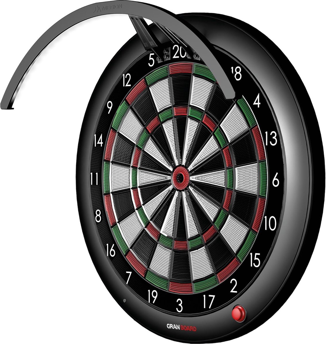 Dartbord Verlichting - Dartlamp Soft Tip - Betere Zichtbaarheid Darts - Speciaal voor Soft Tip - S - Zwart