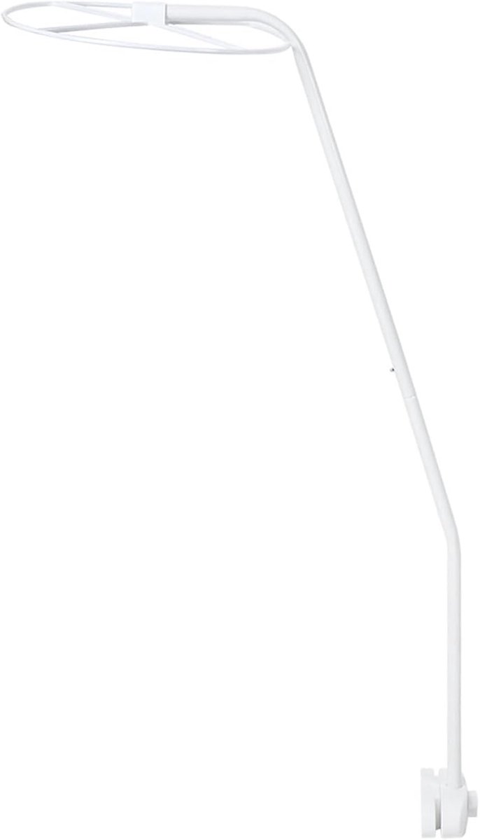 Klamboestandaard Set - Wiegluifelhouder Baby - Baby Comfort - Verstelbare Hoogte - 110 cm Hoog - Wit