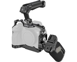 Quick Release Cage Kit voor Sony Alpha 7R V / A7 IV / A7S III met Top Handle, Zijhandgreep en HDMI Kabelklem - Professionele Videostabilisatie en Beveiliging
