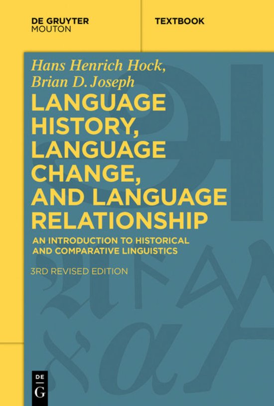 Mouton Textbook- Language History, Language Change, and Lang ... - cover