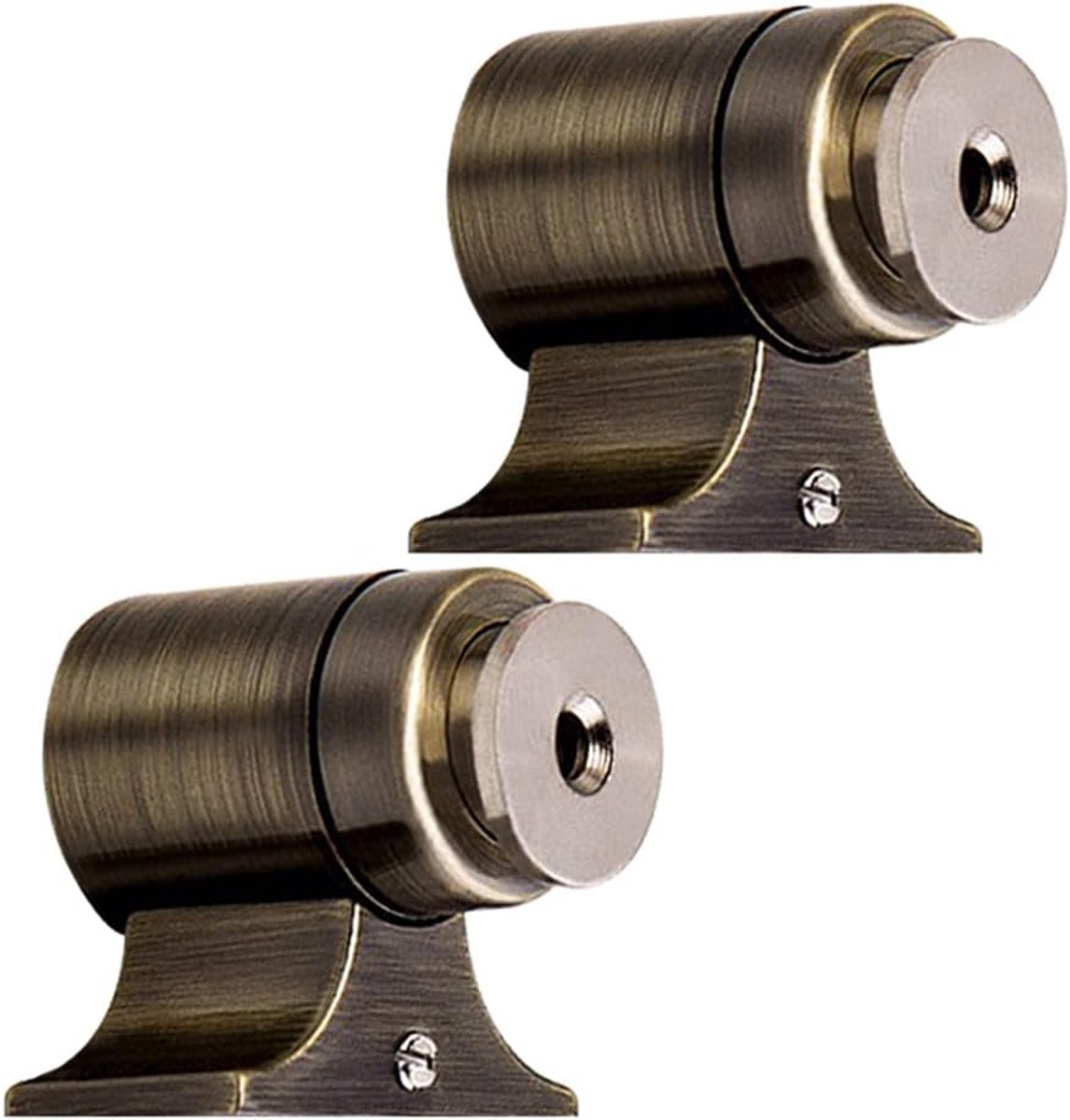 Deurstop - Deurvanger - Muur Beschermen - Veerbuffer Demping - 47.5mm Basis - Goud