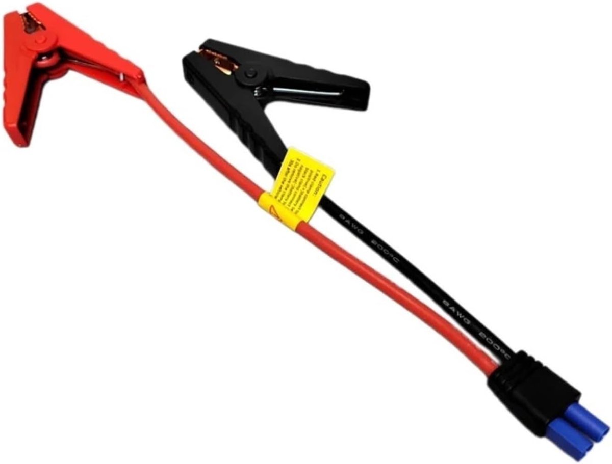 Starthulpkabel - Accukabel Booster - Noodsituaties Onderweg - Geïntegreerde Veiligheidschip - 12V - Zwart Rood