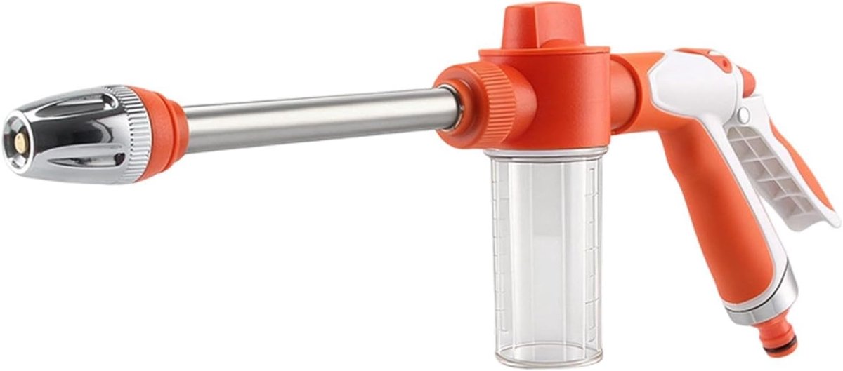 Draadloze Hogedrukreiniger - Draagbare Sproeier - Efficiënt Reinigen - Verstelbaar Mondstuk - 38.5 cm Lengte - Zwart
