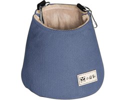 Dierenhangmat - Dierenmand - Knaagdier Ontspanning - Pluche voering - 16 x 15 x 15 cm - Donkerblauw