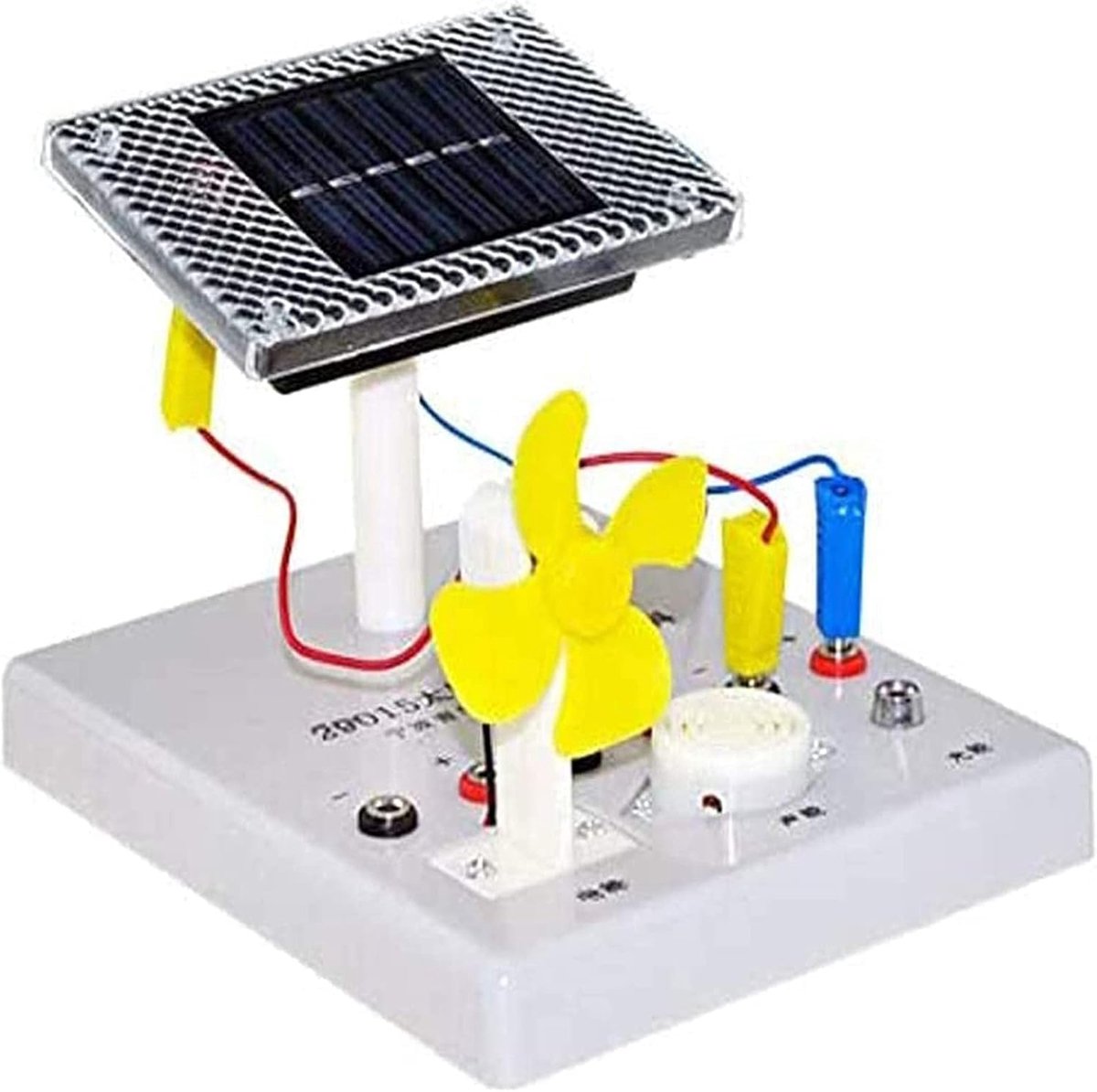 Zonnecel Experimenteerkit - Energie Omzetter - Natuurkunde Onderwijs - Visuele Demonstratie - One Size - Multicolor